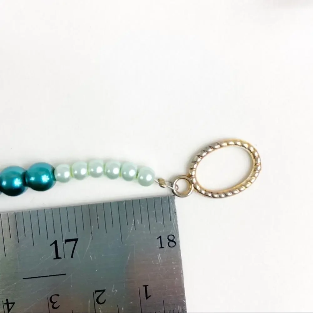 Faux Pearl Bib Statement Necklace
